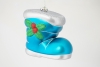 Изображение Елочная игрушка Сапог объемный(комбинированный) пластик 400 мм Бирюзовый  интернет магазин Иватек ivatec.ru